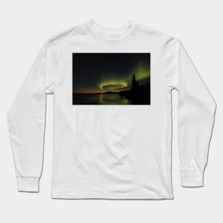 Northern Lights Aurora Borealis Long Sleeve T-Shirt